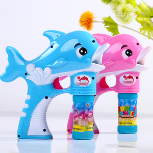 吐泡泡电动泡泡枪儿童卡通动物吹泡泡机全自动玩具热卖地摊货源