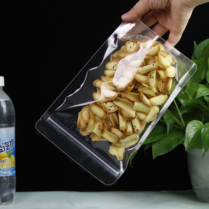 高清加厚透明自立封口袋花茶干果包装袋食品密封密实袋自封袋子