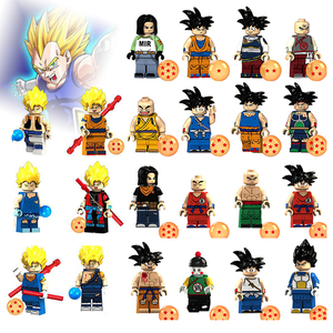 龙珠超积木超级赛亚人天津卫贝吉塔 小林饺子人造人 兼容乐高人仔