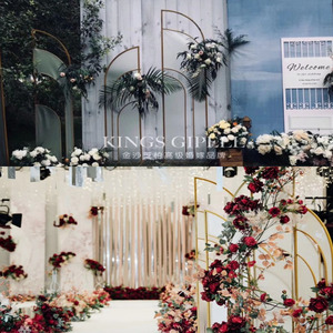 婚庆新款道具波西米亚屏风摆件欧式路引舞台场景布置婚礼橱窗装饰