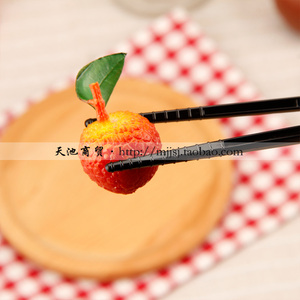 包邮 一次性筷子 独立包装黑色塑料双生筷 打包外卖快餐连体筷子