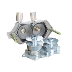 手摇器配件通用免打孔棘轮升降器晾衣架多孔距手摇杆升降盒手摇机