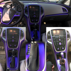 适用于别克10-14老款英朗改装内饰贴纸gt xt中控改装碳纤维车贴膜