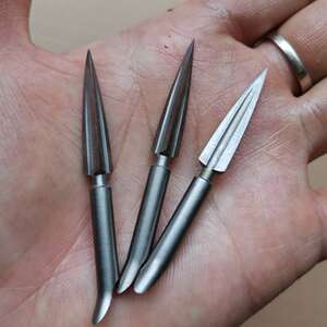 新款潜水鱼枪飞头桂林土枪头血槽飞头射鱼镖头鱼叉头箭头渔具捕鱼