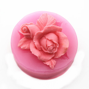 C609玫瑰花蛋糕模具 巧克力模具 肥皂模具 手工皂模