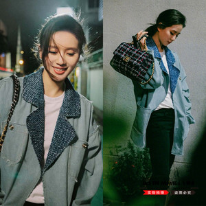 刘诗诗同款牛仔外套