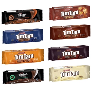 澳洲超市采购无中文！澳洲直邮代购TimTam巧克力夹心饼干原味白巧