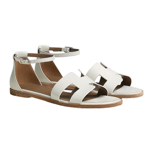 爱马仕拖鞋女白色