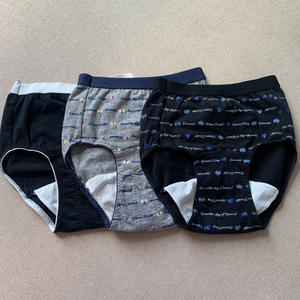 日单出口岛国学生少女生理内裤纯棉月经期可插卫生巾裤全棉防漏