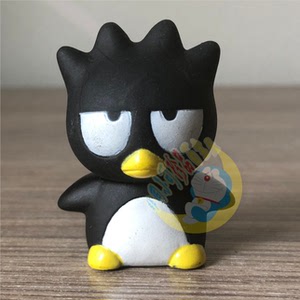 日本正版绝版 酷企鹅xo 三丽鸥磨砂质感迷你公仔手办模型摆件收藏