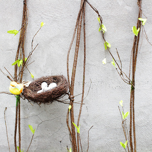 幼儿园墙面装饰森林田园风干树枝仿真树藤爬山藤创意diy做旧枯藤