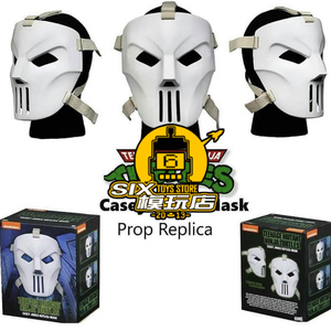 【six 现货】neca 54067 忍者神龟 1990 凯西 琼斯 面具 1/1 手办