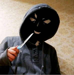 名侦探柯南黑衣人凶手童年噩梦真相搞怪毛线针织帽帽子cosplay