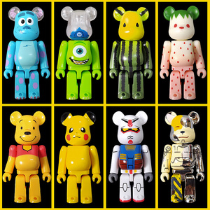 bearbrick100%小号暴力熊积木熊潮玩盲盒手办布里克千秋巴斯光年