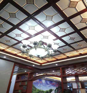 深圳上门安装客餐厅集成吊顶铝扣板卧室新中式二级错层顶全套天花