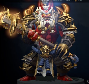 dota2刀塔 斧王 axe 化魔之日 阿哈利姆的典藏宝瓶套装