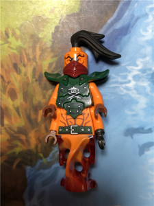 乐高lego 幻影忍者绝版人仔 纳达可汗 njo195 出自70605 70594
