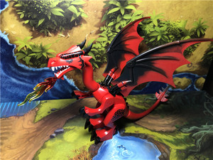 乐高lego 中古城堡绝版红龙 70403 dragon04 稀有飞龙 详情看描述