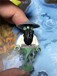 乐高lego 正版幻影忍者人仔 杨大师 njo254 幽灵季 出自70590