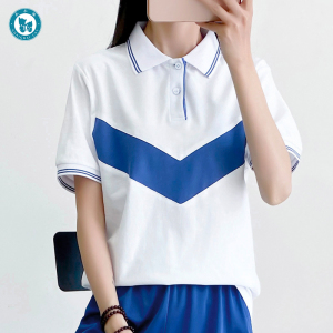 高中学生校服套装惠州第一中学并接短袖学院风男女开学运动会班服