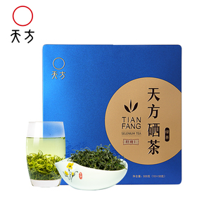 2024新茶春茶天方硒茶绿茶明前特级I高山清香型茶叶礼盒装500g