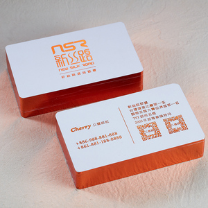 客户中国电信名片卡片pvc经理设计售后高档个人贴纸广告132人付款15