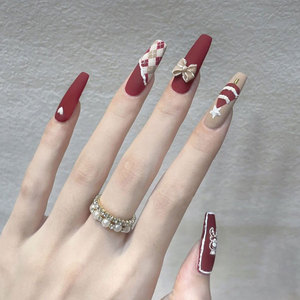 美甲片甲成品欧美