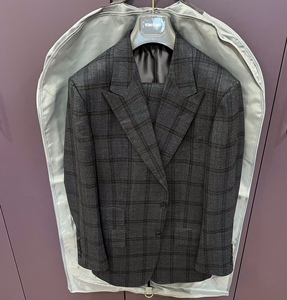 tom ford汤姆福特男士羊毛丝绸亚麻混纺套西男装商务正装西服套装