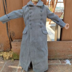 1/6兵人衣服 二战东线冬季斯大林格勒阿登棉服绒面冬装大衣 现货