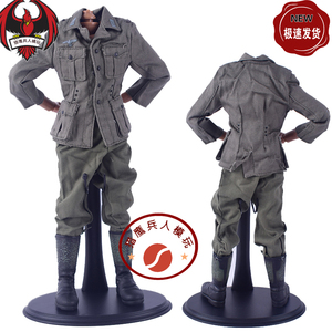 1:6兵人威龙 dml二战德军 m36 m43 d款制服上衣 野战裤子现货套装