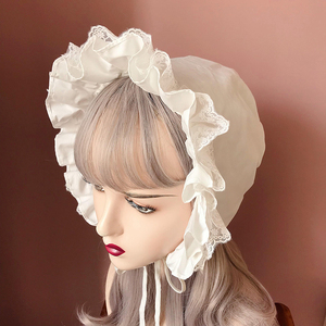 法式复古睡帽洛丽塔