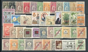 1691：佛得角女神色雷斯植物等信销票约43枚部分成套外国邮票D