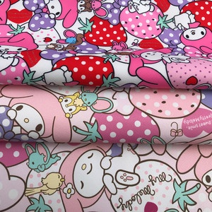 涤纶布料卡通窗帘