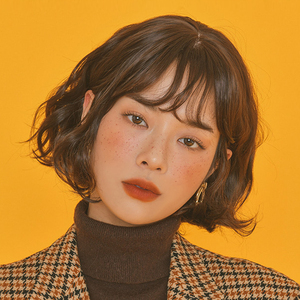 泡面卷发假发女短发水波纹可爱圆脸短卷发bobo头蓬松自然锁骨发套