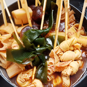 包邮 伊之棒关东煮食材 10串 送关东煮辣汤 素串日式煮物 昆布串