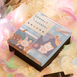 网红仪式感礼盒送姐妹生日礼物盒放口红香水礼品盒化妆品包装盒