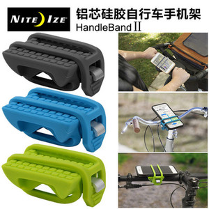 奈爱NiteIze汉杜本二2代硅胶骑行手机架自行车摄像头防震创意搭扣