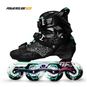 正品德国宝狮莱evo轮滑鞋成人平花鞋男女直排轮碳纤溜冰鞋刹车鞋