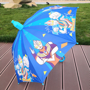 儿童小雨伞奥特曼图案