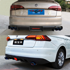 19-20款大众新宝来改装件大小包围后唇压尾翼后扰流前铲配件后杠