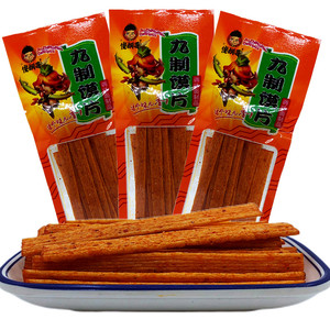 俊朗哥九制馍片辣条硬质辣片香辣干片8090后儿时经典怀旧零食包邮