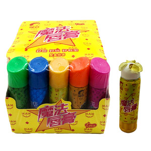 10g×30支肥仔魔法唇膏口红糖混合水果味液体果酱糖休闲零食包邮