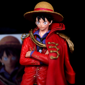 海贼王/航海王 二十周年庆 披风红衣路飞 手办模型 公仔摆件 景品