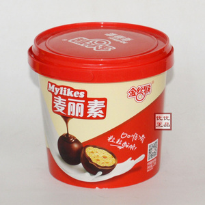 2桶包邮金丝猴桶装麦丽素128克巧克力(2桶33.6元)