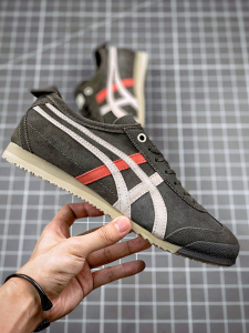 限量版日本tiger鬼冢虎男鞋女鞋夏季透气真皮复古虎冢鞋阿甘鞋夏