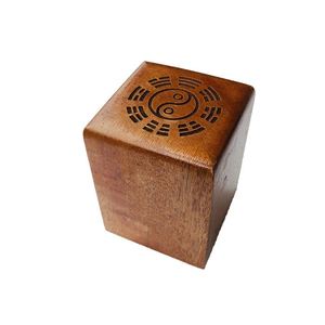 道教印章 三清宝印 实木雕刻法印法器桃木印章道士法印道家用品