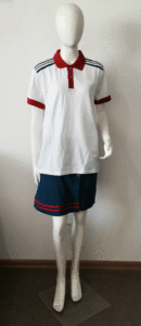 华侨中学校服夏装