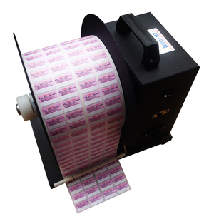 bsc-U7洗水唛/水洗标/服装吊牌/标签回卷器 全自动卷标机 送纸机