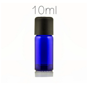 现货精油瓶玻璃瓶蓝色5ml 10ml 15ml 30ml调配瓶分装避光空瓶子带