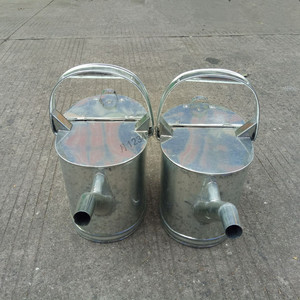 热卖手工制作5L白铁皮加油桶加油壶备用油桶洒水壶塑料桶